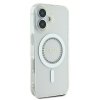 Guess GUHMP16SPFTDTEH iPhone 16 6.1 biały/white hardcase IML Rhinestones MagSafe